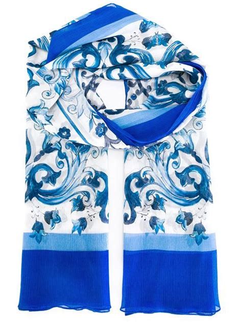 farfetch dolce and gabbana scarves